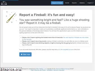 fireballs.amsmeteors.org