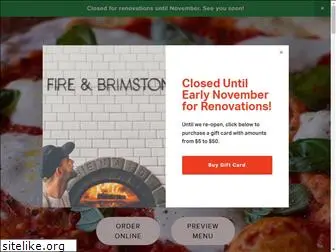 firebrimstoneeatery.com