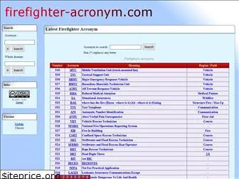firefighter-acronym.com