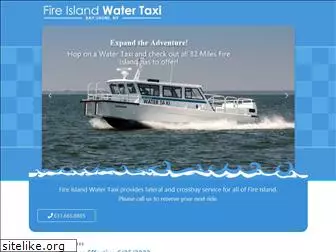 fireislandwatertaxi.com