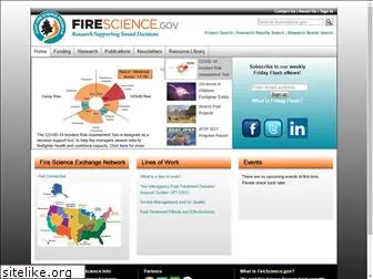 firescience.gov