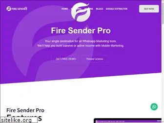 firesenderpro.com