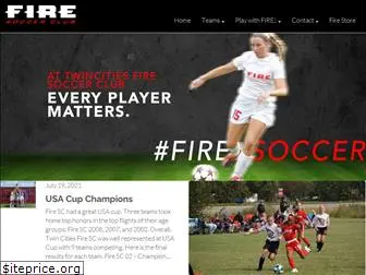 firesoccerclub.com