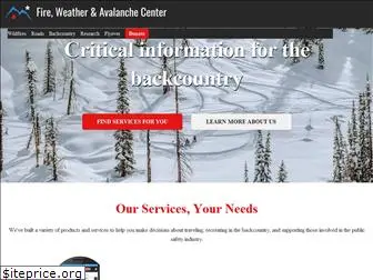 fireweatheravalanche.org