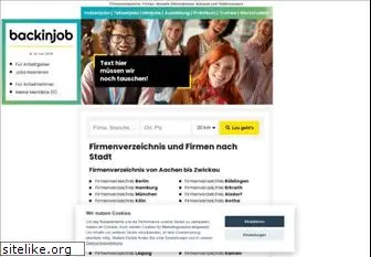 firmenverzeichnis.backinjob.de