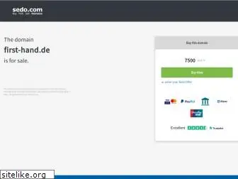 first-hand.de