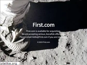 first.com