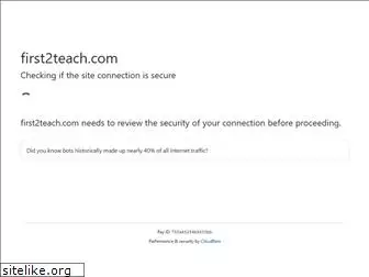 first2teach.com