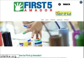 first5amador.com