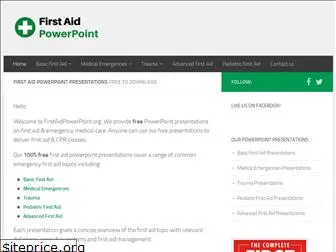 firstaidpowerpoint.org