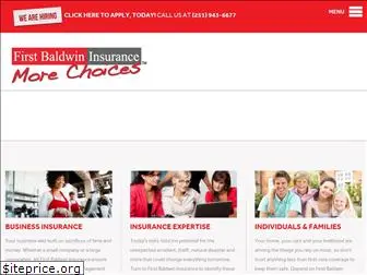 firstbaldwininsurance.com