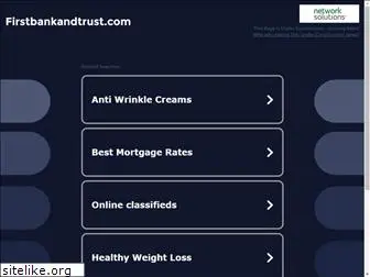 firstbankandtrust.com