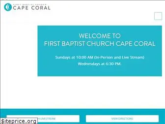 firstbaptistcapecoral.com