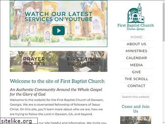 firstbaptistdawson.org