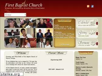firstbaptistmacon.org