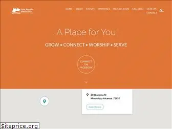 firstbaptistmountida.com