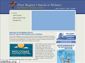 firstbaptistwebster.org