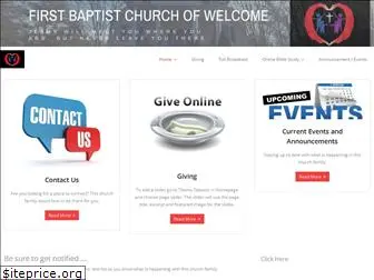 firstbaptistwelcome.com