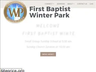 firstbaptistwinterpark.com