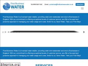 firstbusinesswater.co.uk