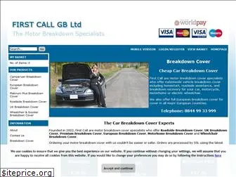 firstcallmotorbreakdown.co.uk