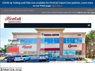 firstcallurgentcare.com