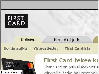 firstcard.fi