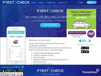 firstcheck.co.za