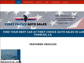 firstchoiceautosalesllc.com