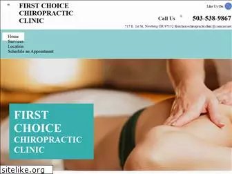 firstchoicechiropracticclinic.com