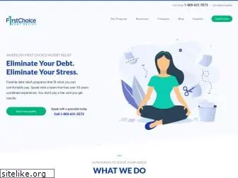 firstchoicedebtrelief.com