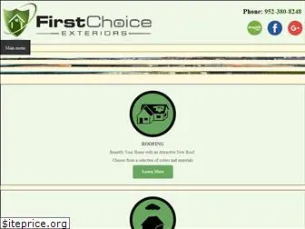 firstchoiceexteriorsmn.com