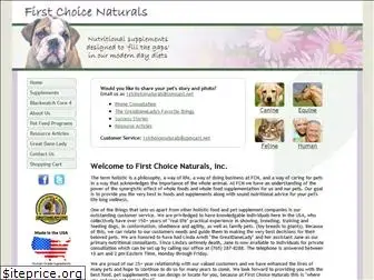 firstchoicenaturals.com