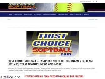 firstchoicesoftball.com