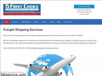 firstchoicetransportation.net