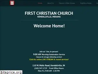 firstchristiankendallville.org