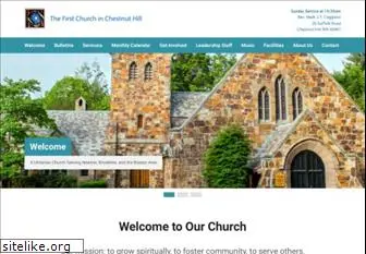 firstchurchchestnuthill.org