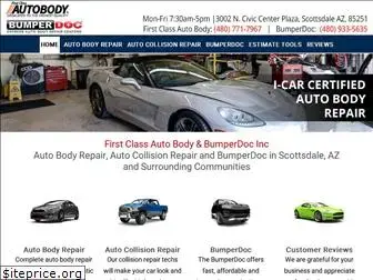 firstclassautobodyaz.com