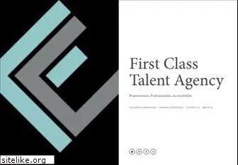 firstclasstalentagency.com