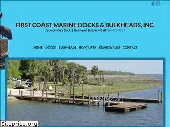 firstcoastmarinedocks.com