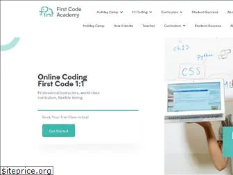 firstcodeacademy.com