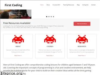 firstcoding.co.uk