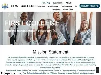 firstcollege.ca