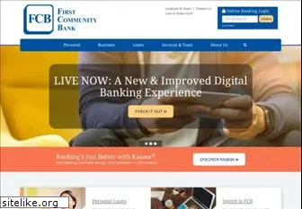 firstcommunitybanker.com