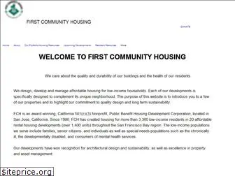 firstcommunityhousing.org