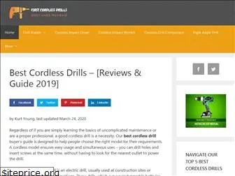 firstcordlessdrillreviews.com