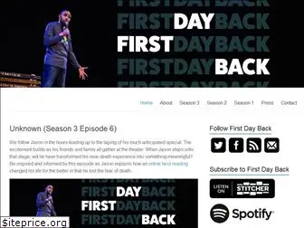firstdaybackpodcast.com
