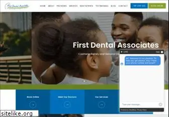 firstdentalassociates.com