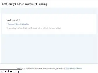 firstequityfinance.com