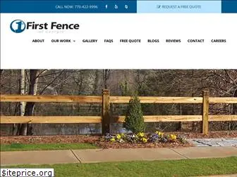 firstfence.com